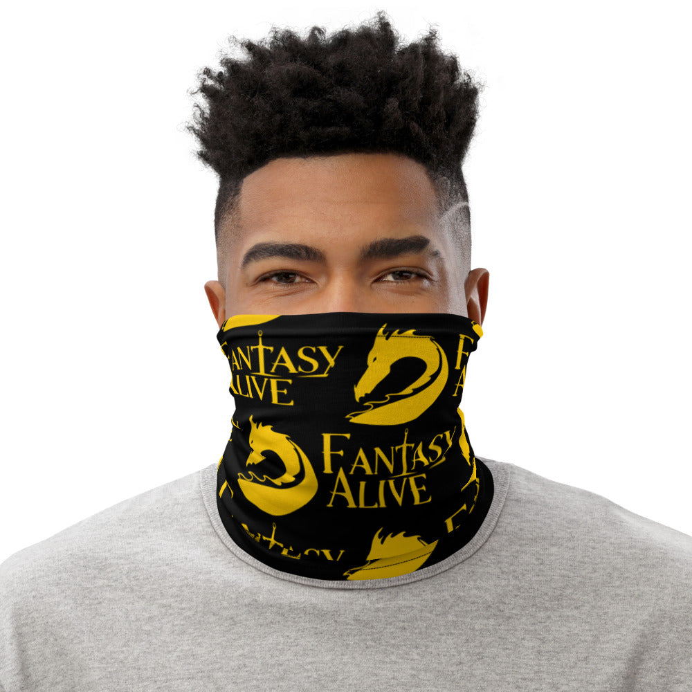 Fantasy Alive - Black Neck Gaiter