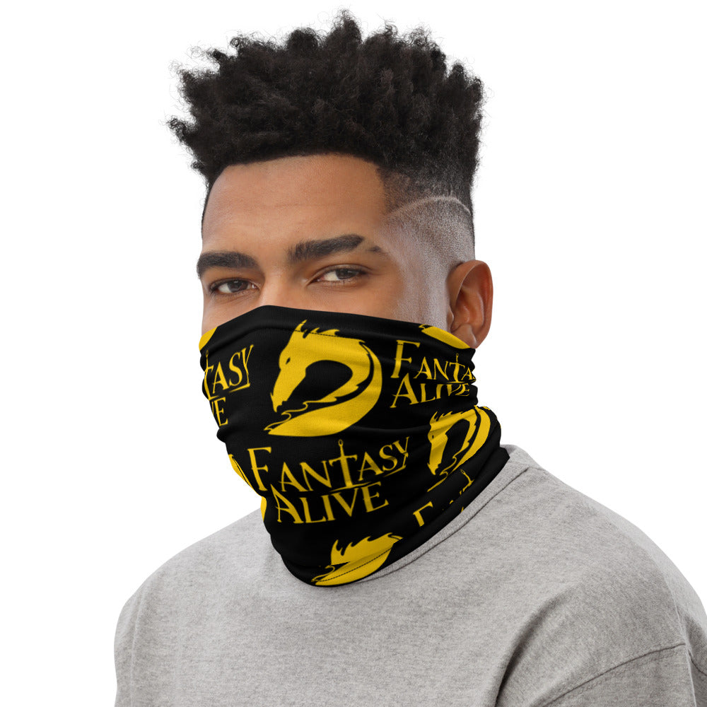 Fantasy Alive - Black Neck Gaiter
