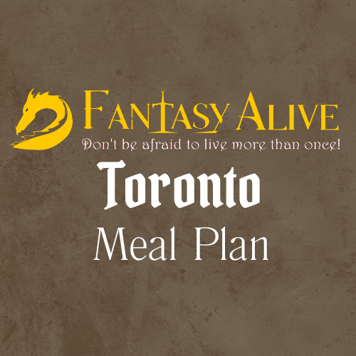 Fantasy Alive Toronto Meal Plan