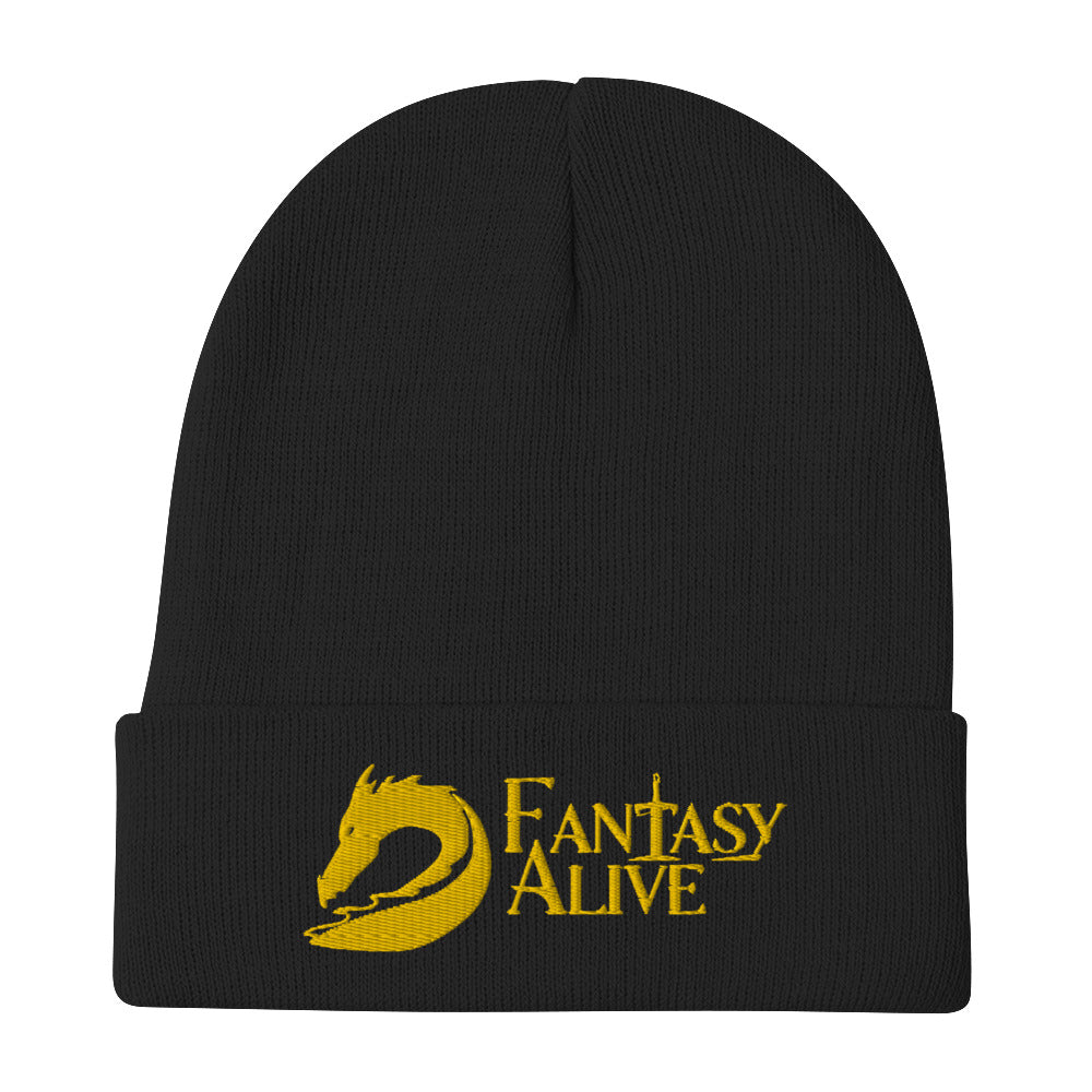 Fantasy Alive - Embroidered Beanie